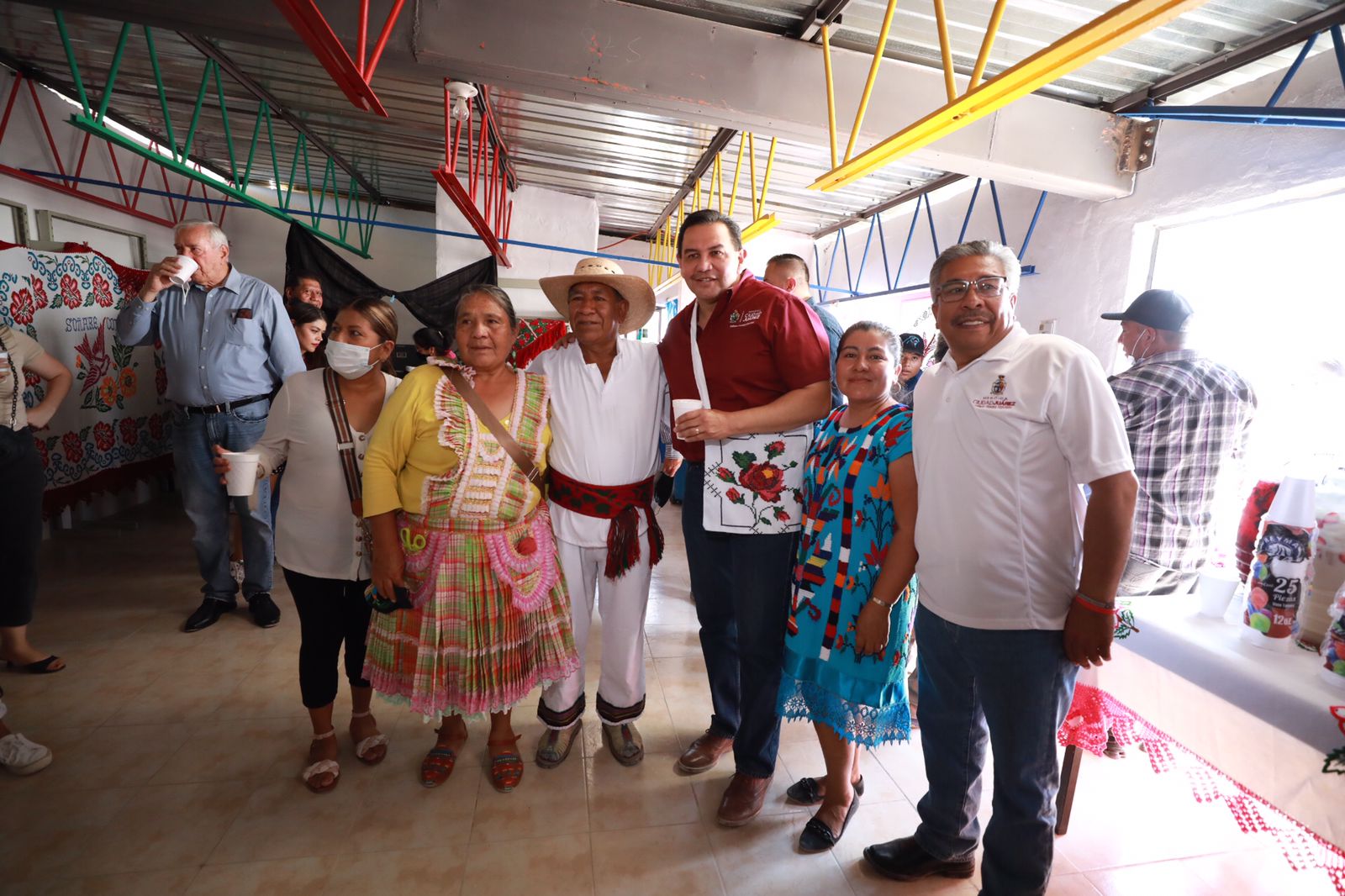 Entrega Presidente Municipal Centro Comunitario Mazahua