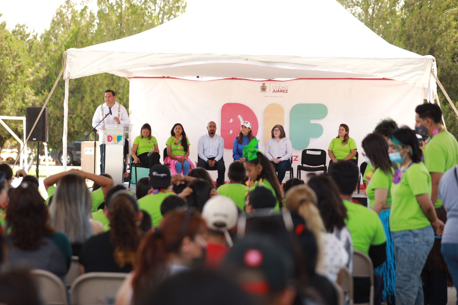 Encabeza Presidente Municipal clausura de campamentos de verano de los Casef