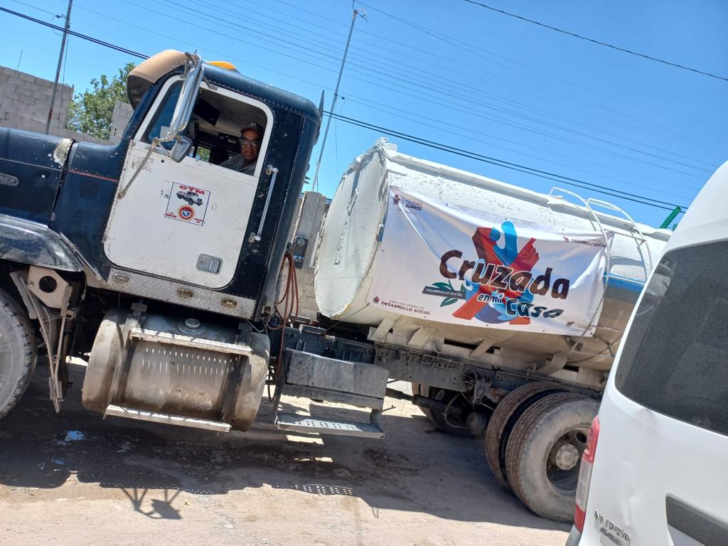 Continúa entrega de agua durante fines de semana