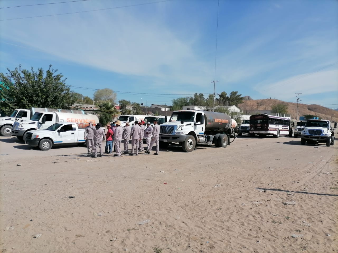 Analizan estrategias de distribución de agua en los kilómetros