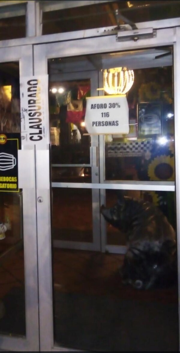 Clausura Gobernación 8 negocios en Juárez por incumplir disposiciones de Salud