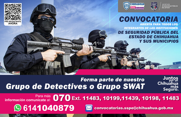 Creará SSPE grupo especial de detectives y el SWAT