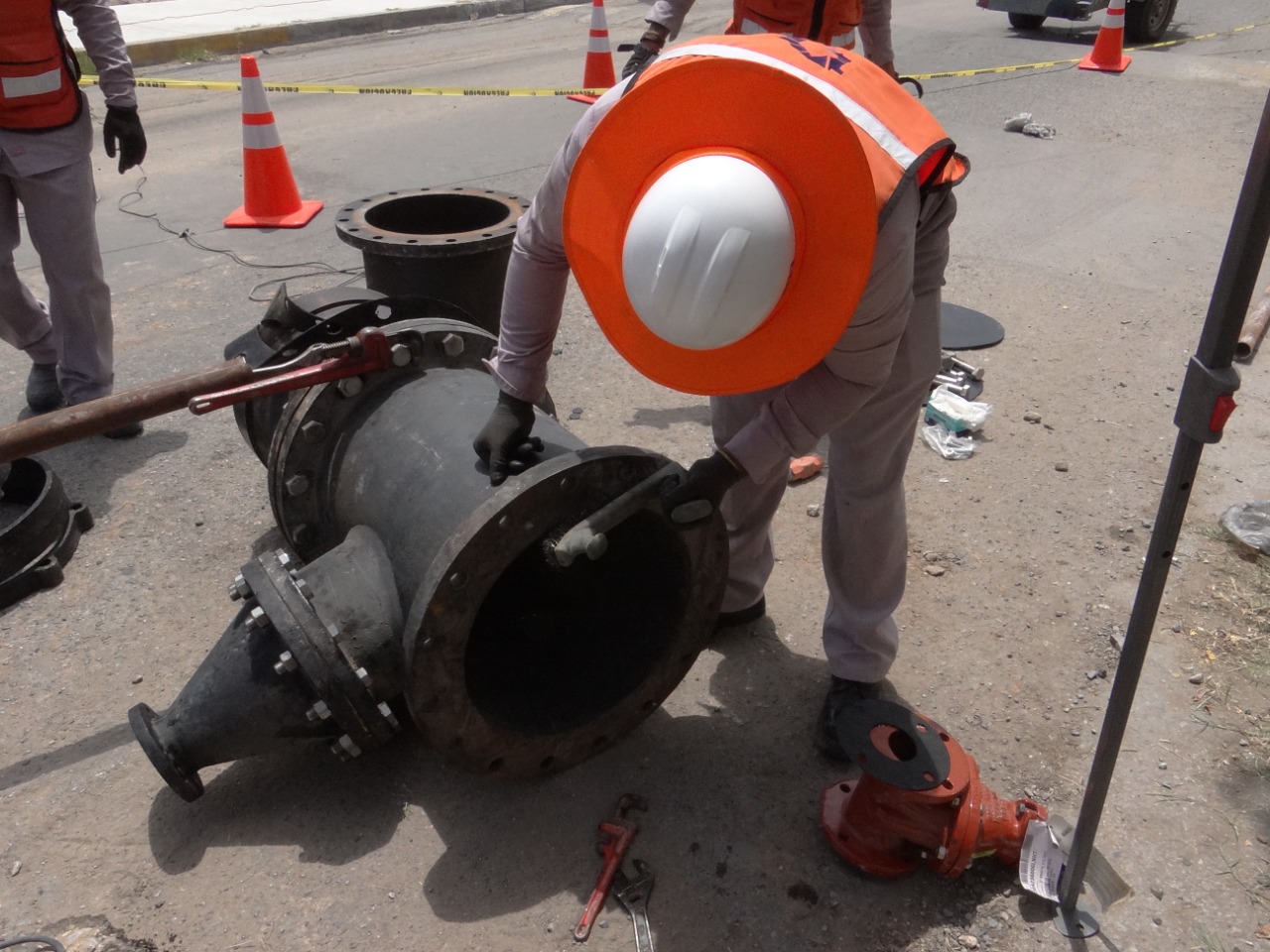 JMAS JUÁREZ reemplazará válvulas y conexiones de agua