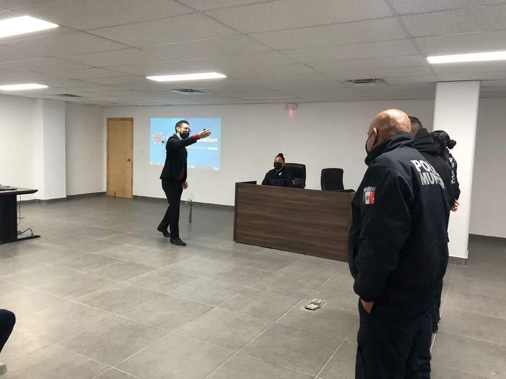 Mantiene gobierno municipal, constante capacitación a policías