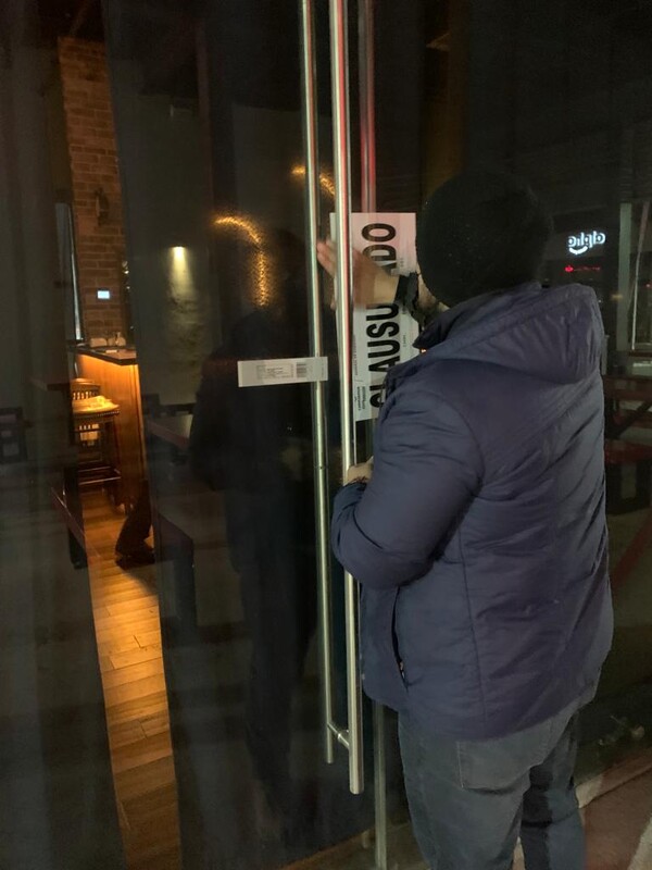 Clausuró Gobernación cinco establecimientos por violar medidas de contingencia sanitaria