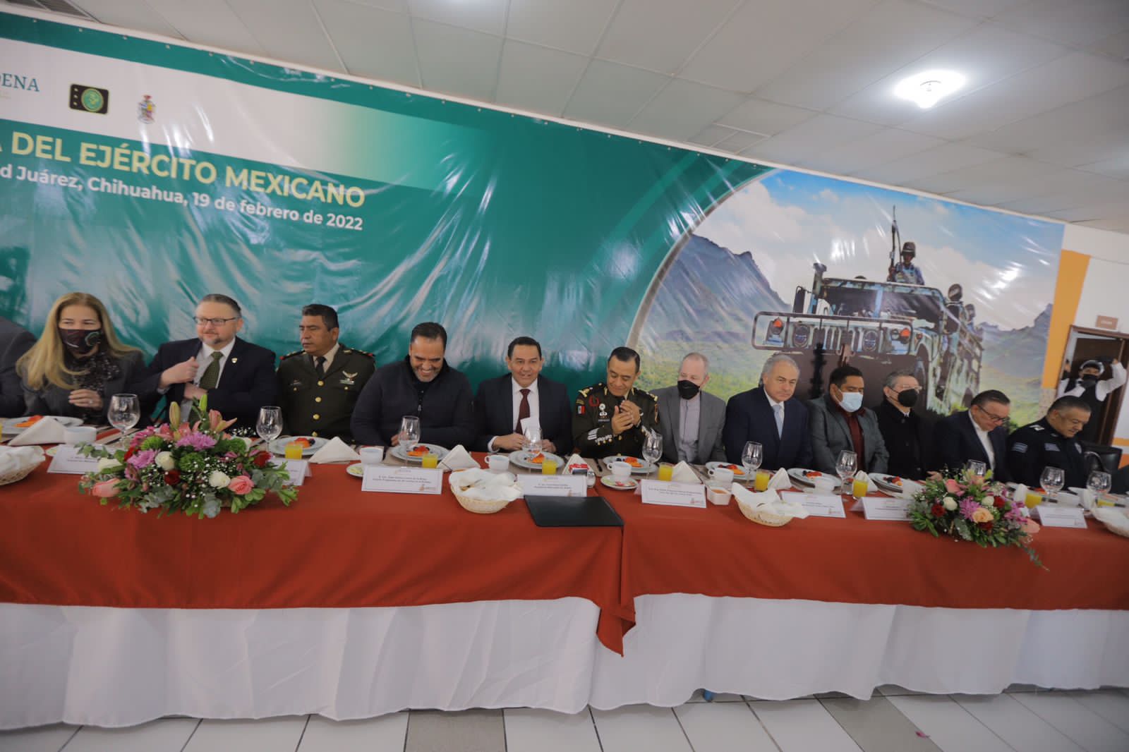 Celebra Presidente Municipal Día del Ejército Mexicano