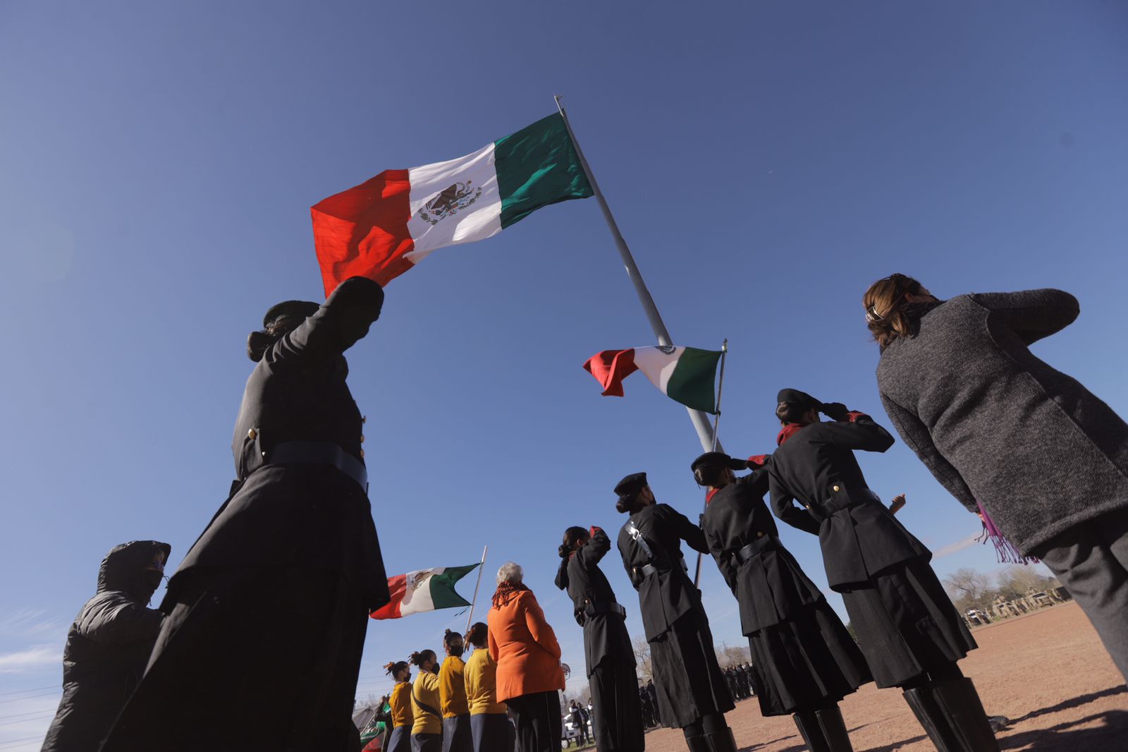 Conmemora Gobierno Municipal el 82 aniversario del Día de la Bandera Nacional