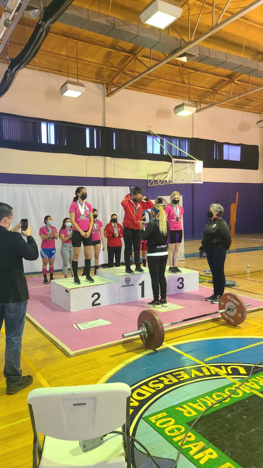 24 medallas de Oro para Juárez en Selectivo Estatal de Halterofilia 2022