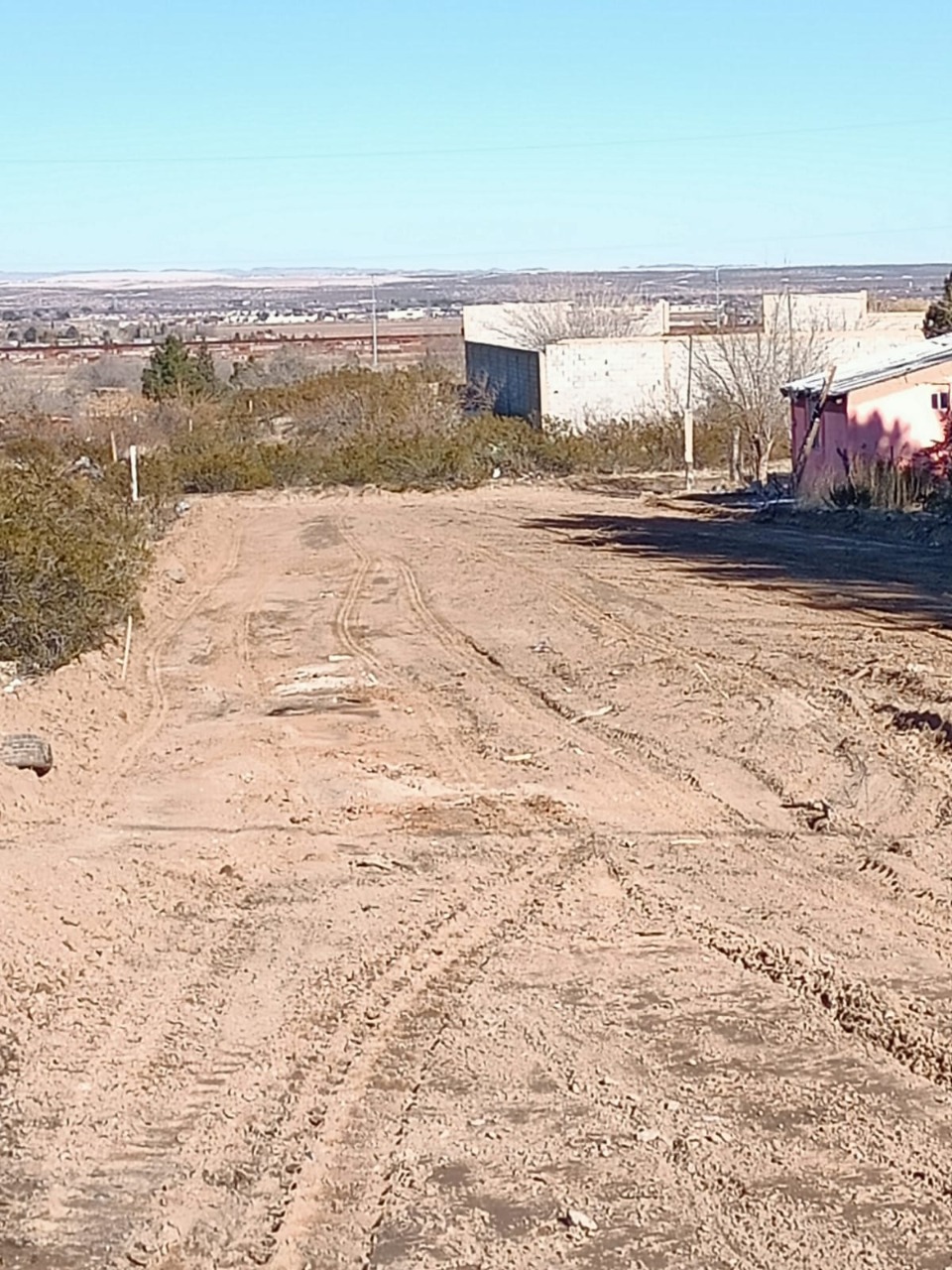 70 por ciento de avance  programa de nivelación de calles