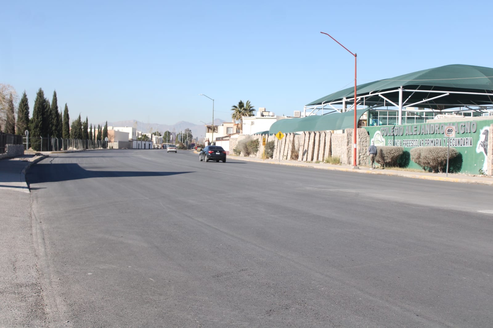 Concluyeron obras de repavimentación y construcción de cámaras pluviales en la calle Júpiter
