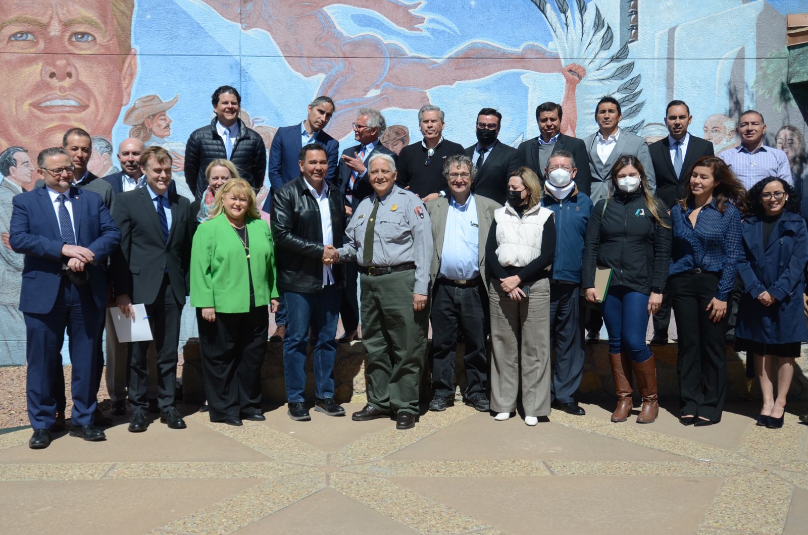 Participa alcalde Pérez Cuéllar en  proyecto binacional de El Chamizal