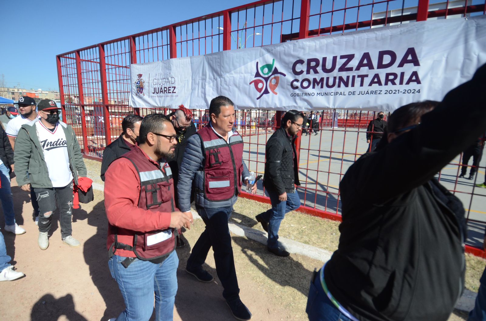 Se realizó la Cruzada Comunitaria en El Jarudo