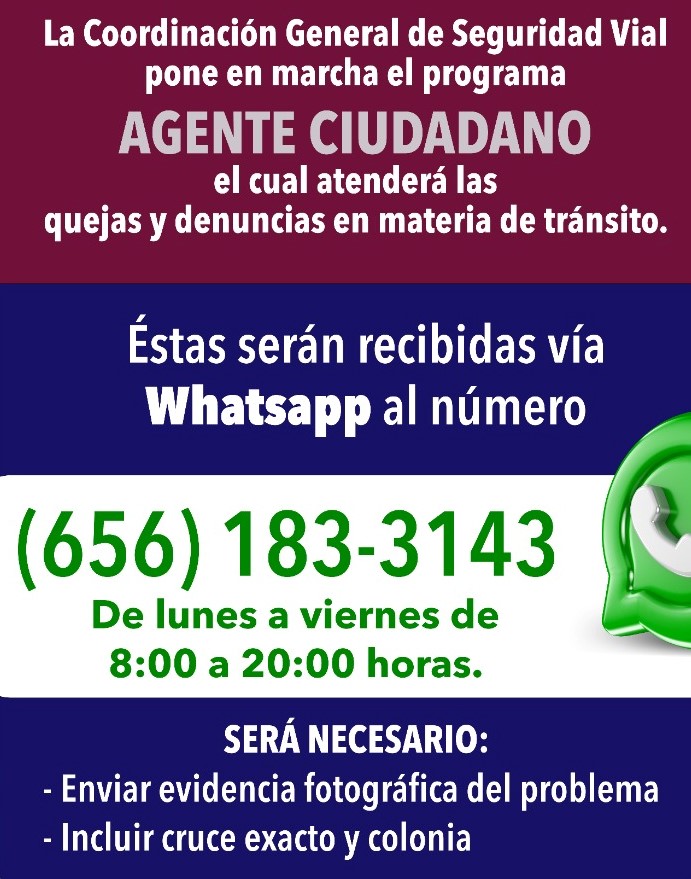 Continúa con aceptación programa de Agente Ciudadano de Seguridad Vial