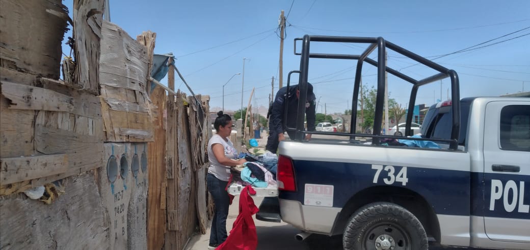 Entrega SSPM apoyo comunitario a “Payasito Tintin”