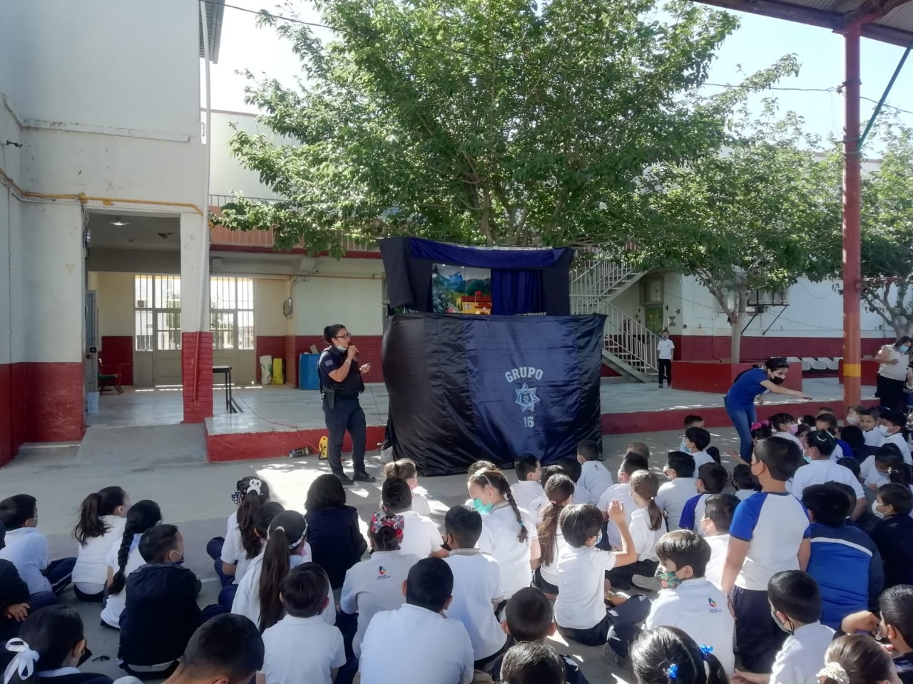 Cerca de 300 estudiantes de primaria recibieron platicas de SSPM