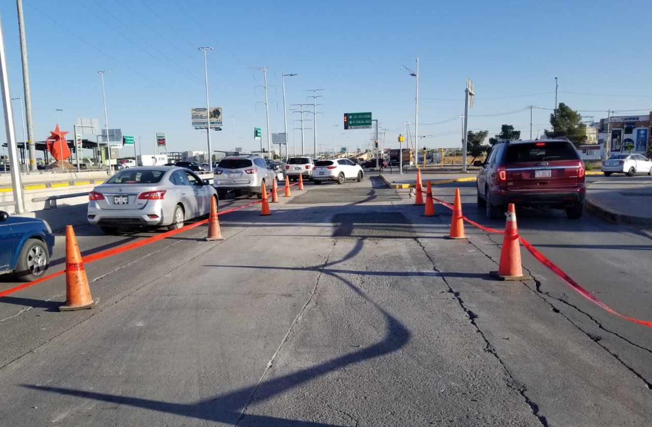 JMAS Juárez reabrió crucero de la Francisco Villarreal Torres y Ejército Nacional
