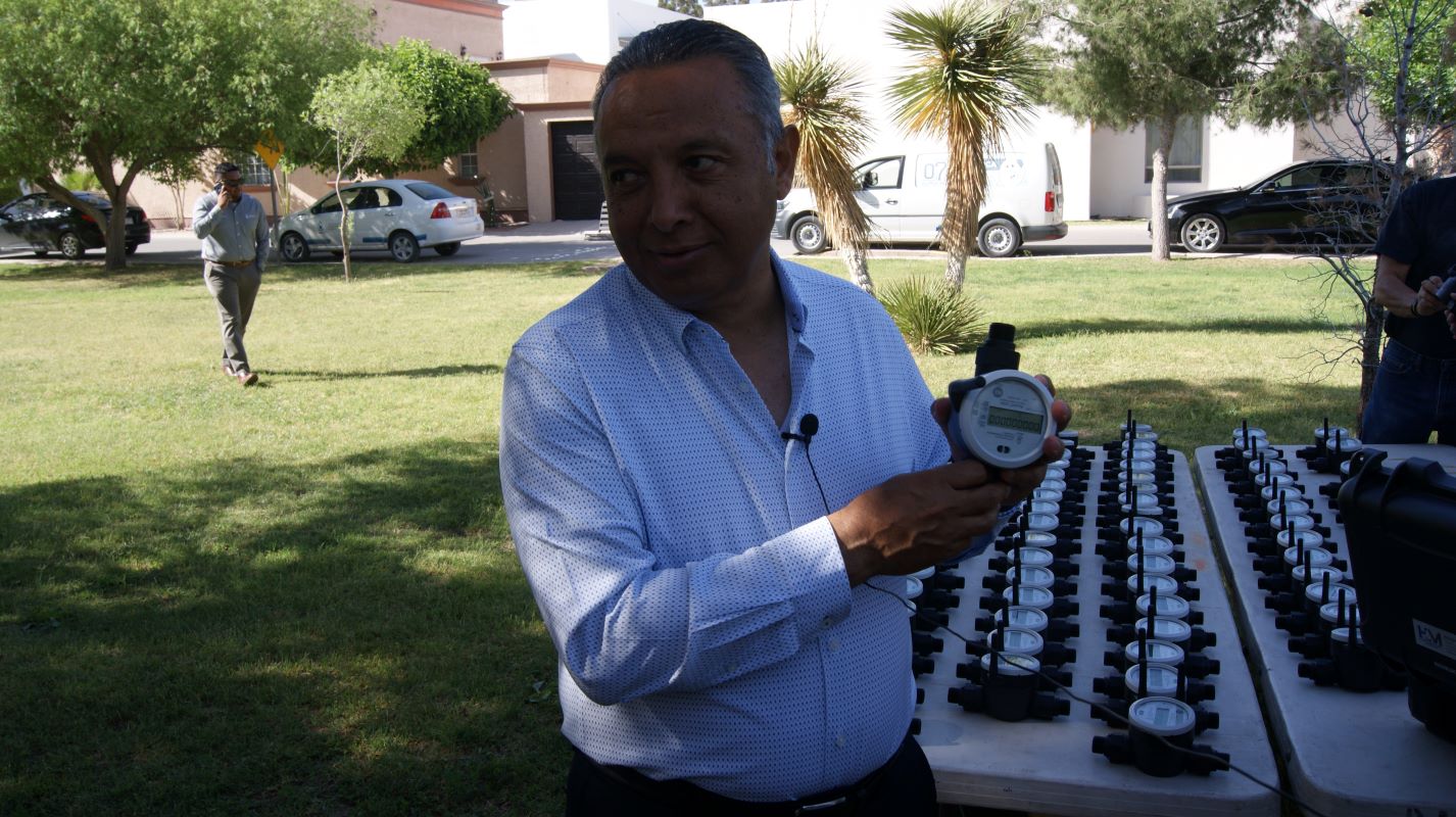Instala JMAS 30 mil medidores inteligentes en Juárez