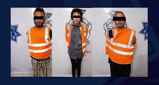 Policías Municipales detienen a tres personas por el delito de privación ilegal de la libertad