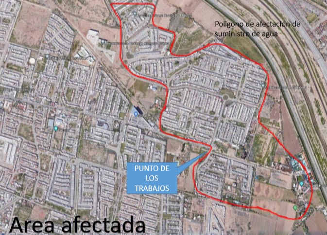 Anuncia la JMAS la suspensión de agua potable para este martes