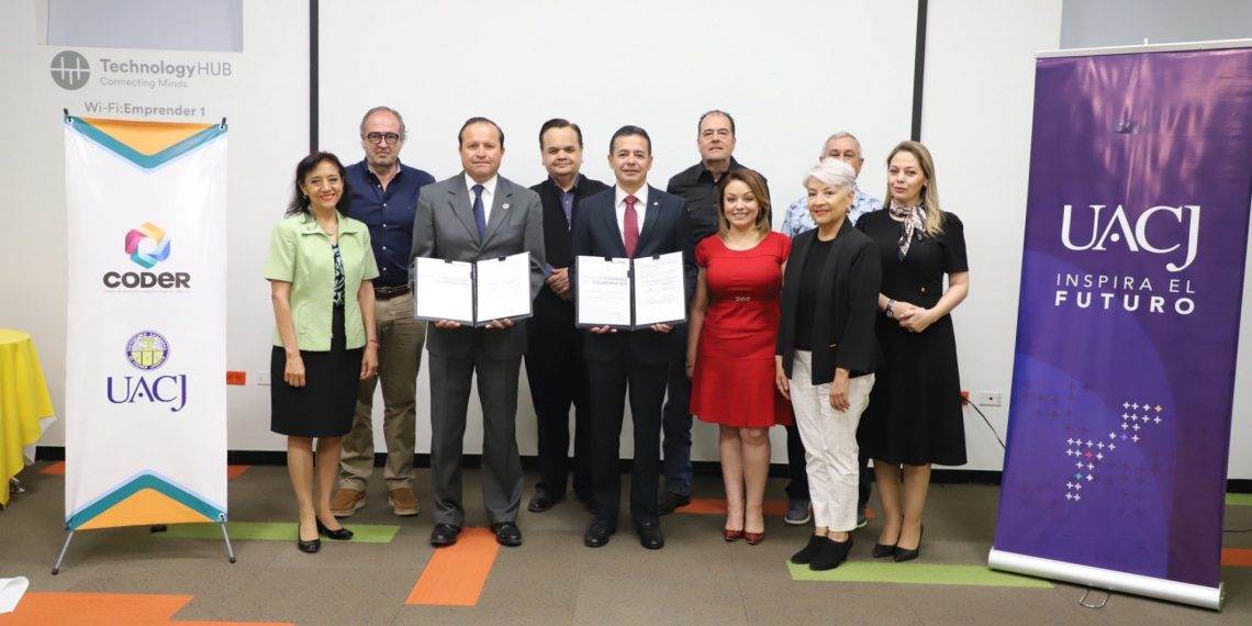 UACJ y CODER Juárez formalizan alianza de impulso a proyectos estratégicos
