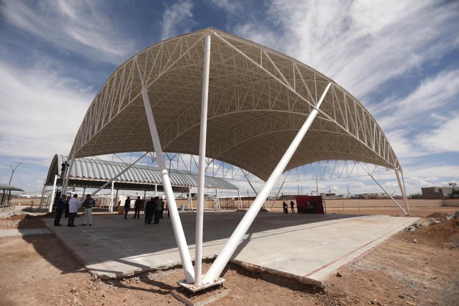 Entregan obras del Presupuesto Participativo en secundarias de Praderas del Sol