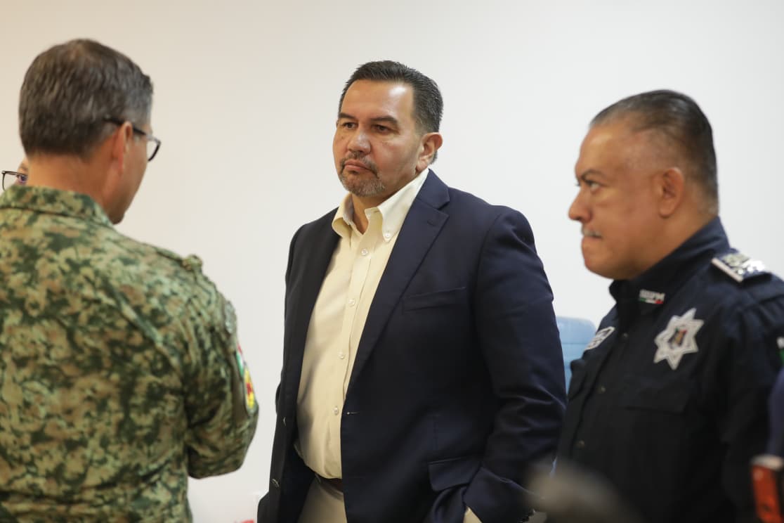 Participa alcalde en Mesa Estatal de Seguridad.