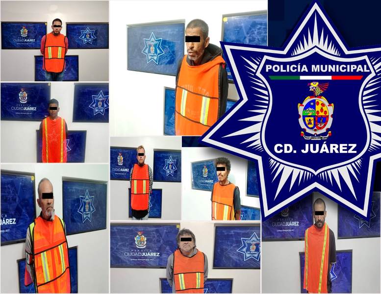 Detienen a ocho personas con órdenes de aprehensión en Ciudad Juárez