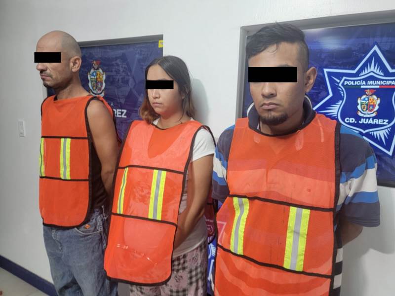 Rescatan a dos víctimas de secuestro y detienen a tres presuntos responsables en Ciudad Juárez