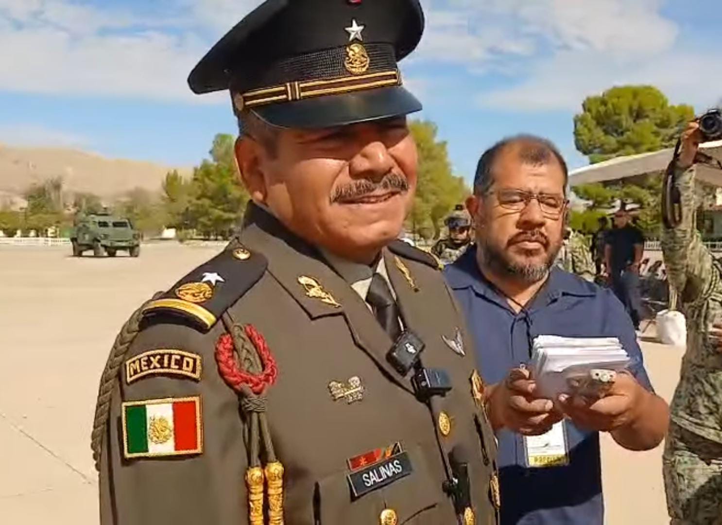 Asume Martin Salinas Reyes la comandancia de la Guarnición Militar en Juárez.