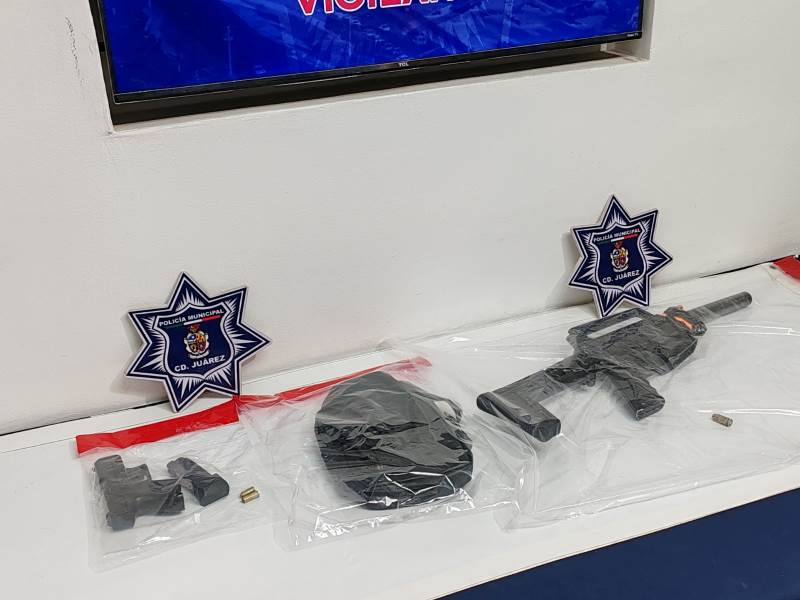 SSPM aseguró 35 armas de fuego durante julio en Ciudad Juárez
