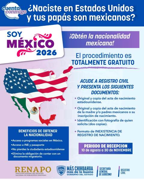 Arranca en Ciudad Juárez el programa “Soy México 2026”