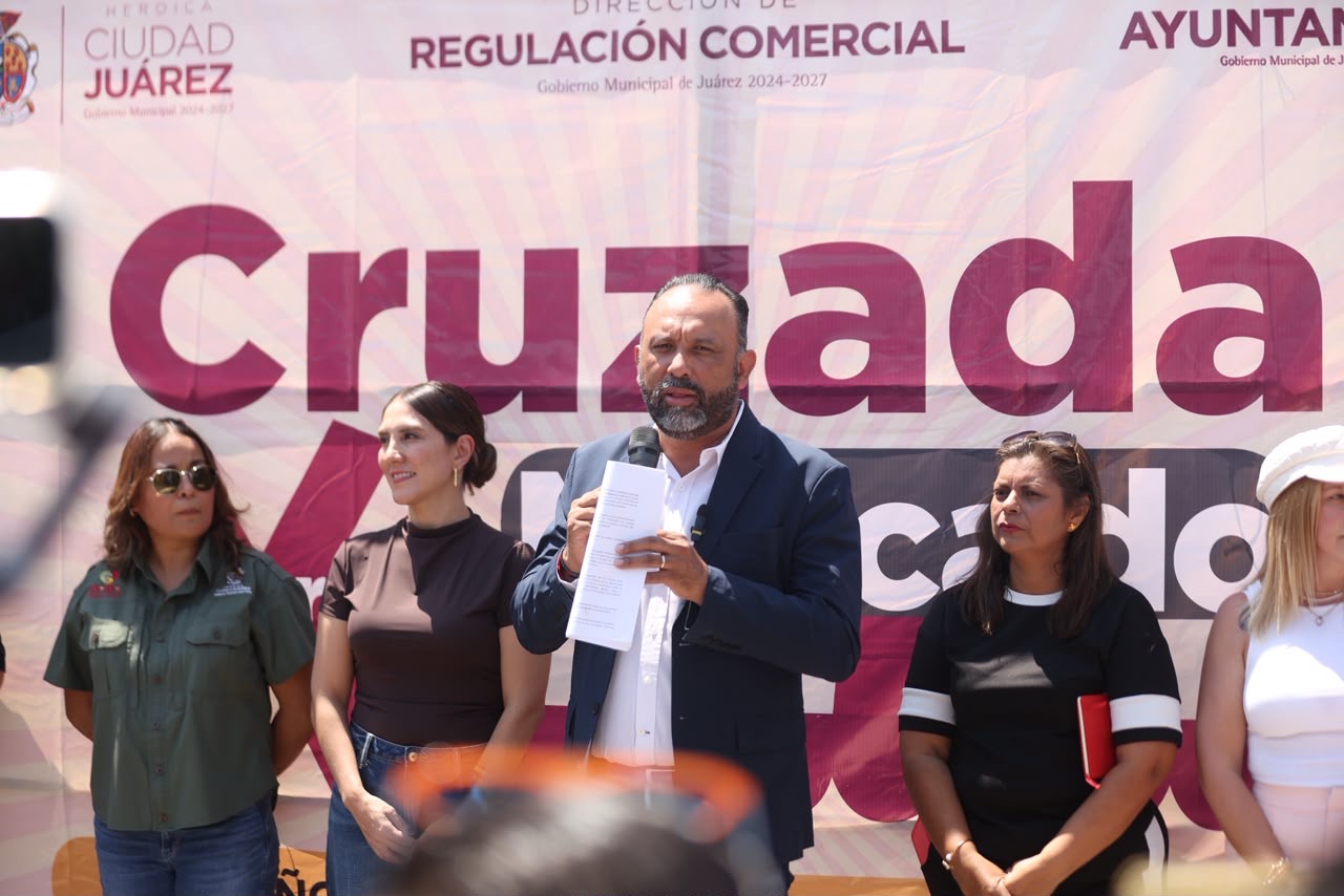 Retoma alcalde la Cruzada por tu Mercado.