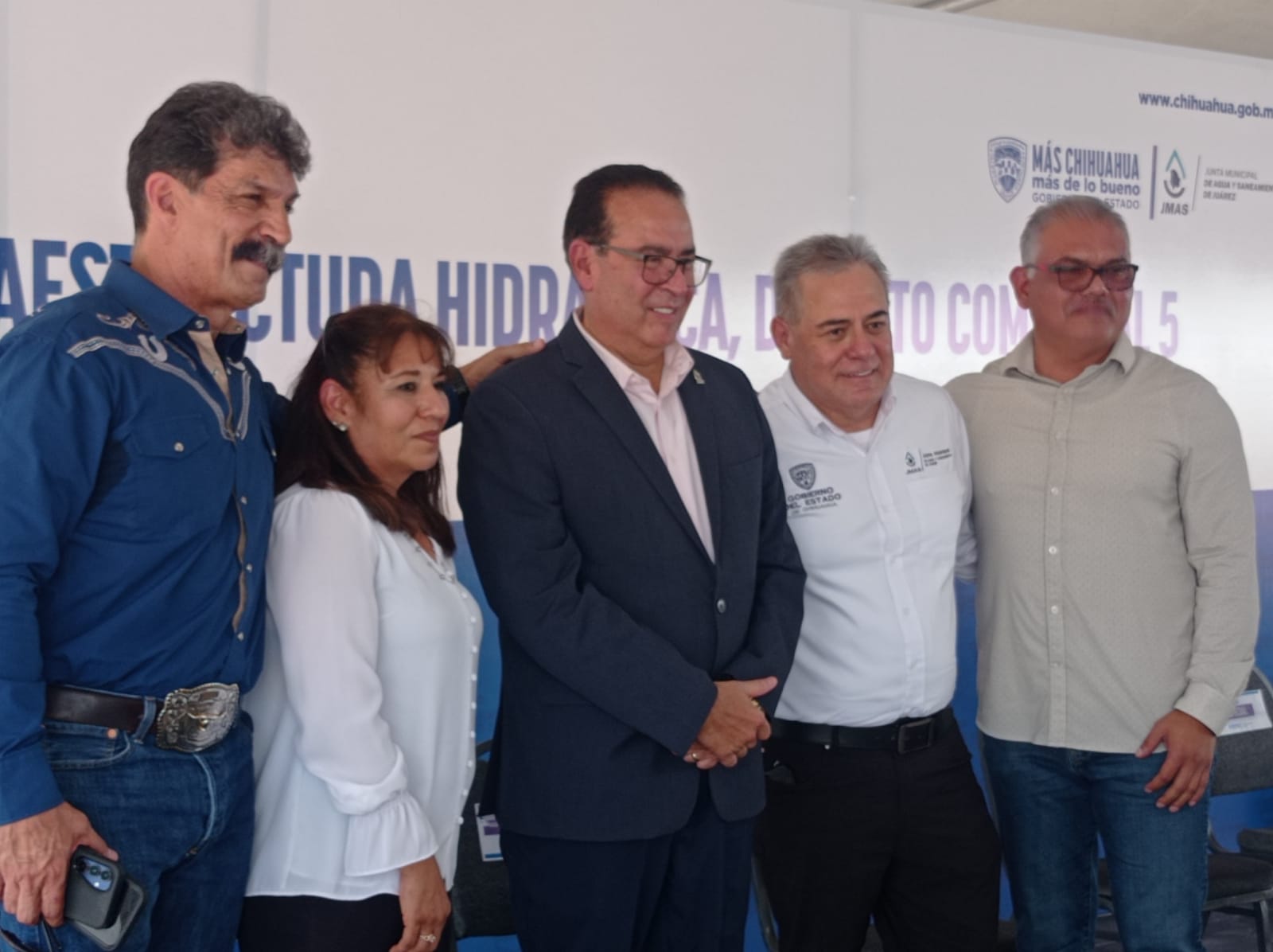Entrega JMAS obra pluvial en la colonia Olimpia.