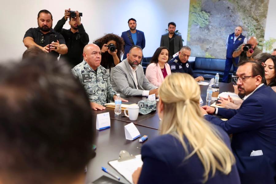 Ortiz Orpinel participa en Mesa Estatal de Seguridad