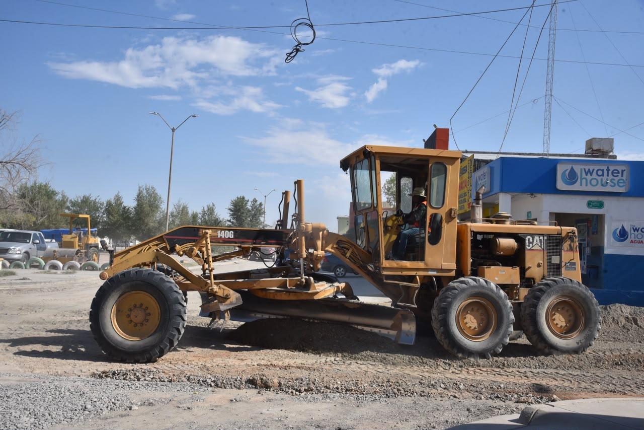 Realizan fresado en calle Cajamarca en la colonia Parajes del Sur.