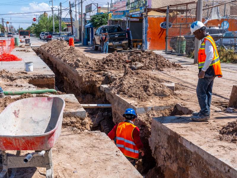 JMAS inicia última etapa de rehabilitación de drenaje en colonia Satélite