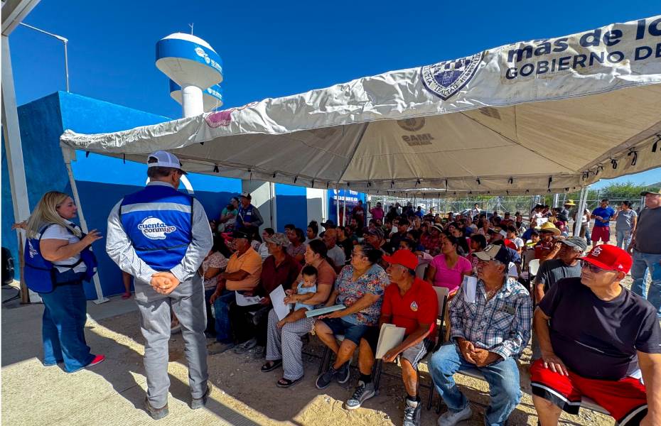 JMAS llama a familias de Los Kilómetros a registrarse para recibir tinacos gratuitos