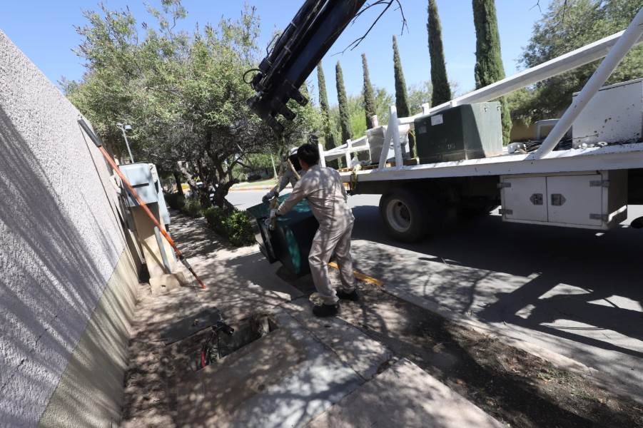 Refuerzan infraestructura eléctrica en Gardeno Residencial