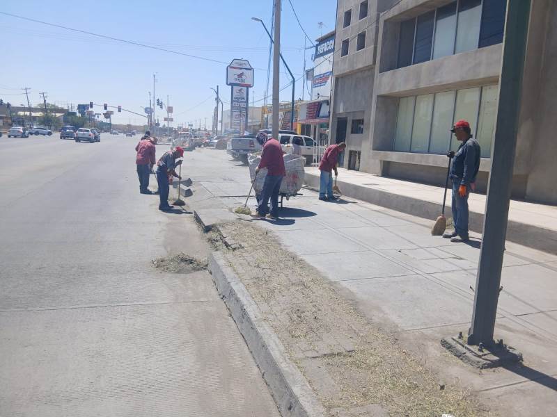 Refuerza Limpia mantenimiento en vialidades previo al regreso a clases