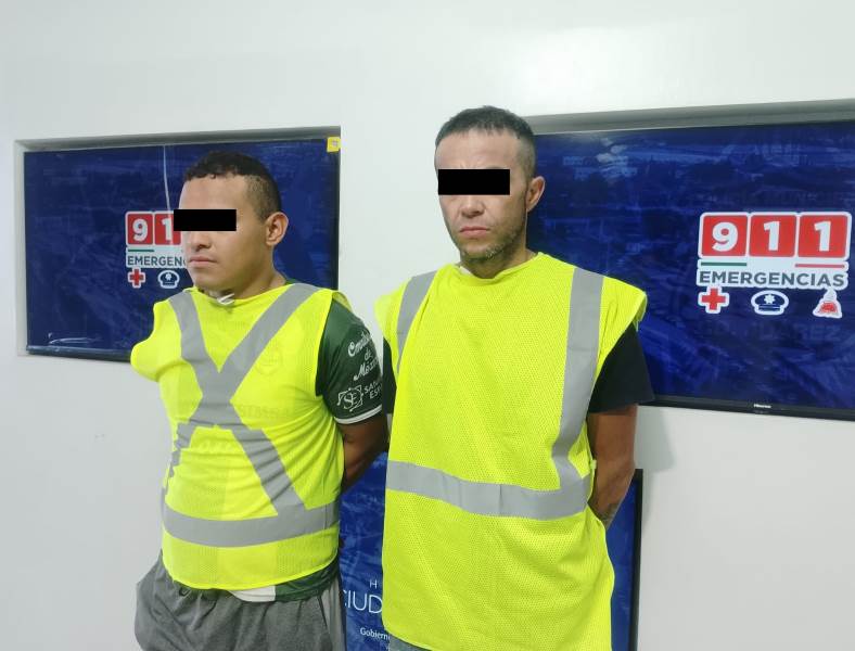 Detienen a dos hombres con más de medio kilo de cristal en Riveras del Bravo