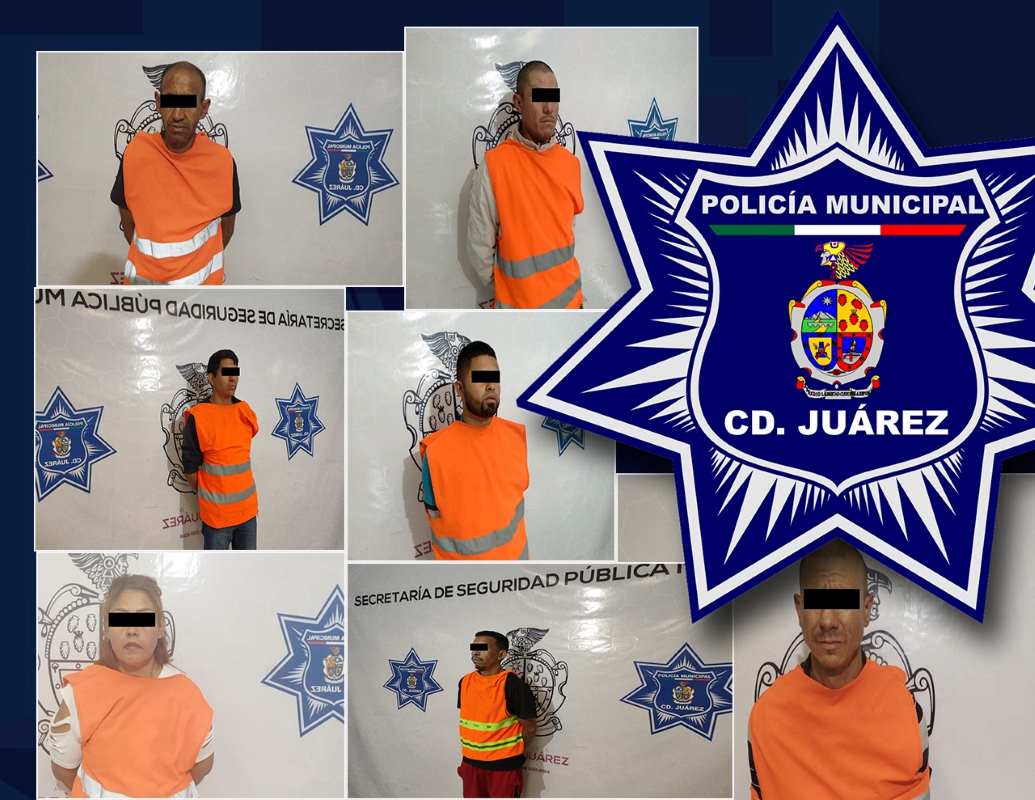 Logran la detención de siete personas con orden de aprehensión vigente