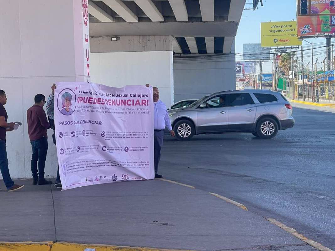 Mantiene la Policía Municipal entrega de información contra el “Acoso Callejero”