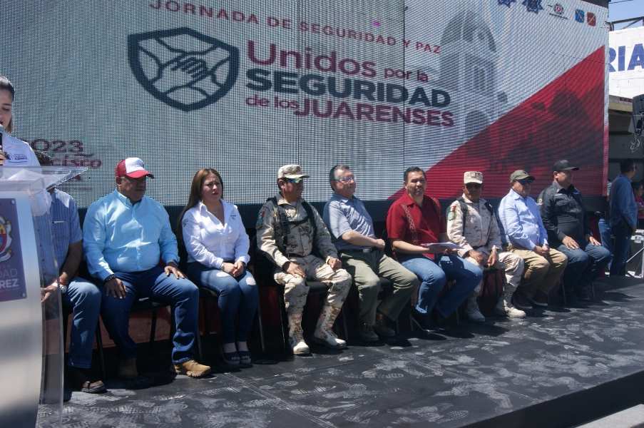 Concluyen gobiernos tercera Jornada de Seguridad y Paz en la Colonia México 68.