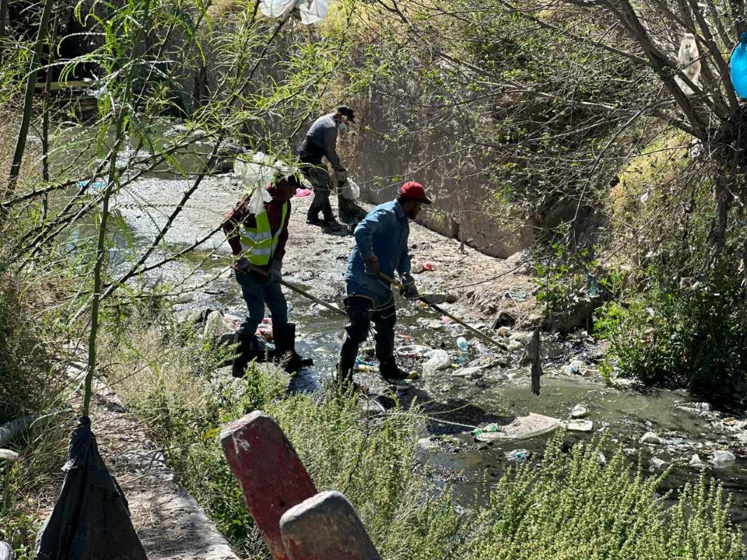 Preparan la acequia Madre para la recepción de agua rodada