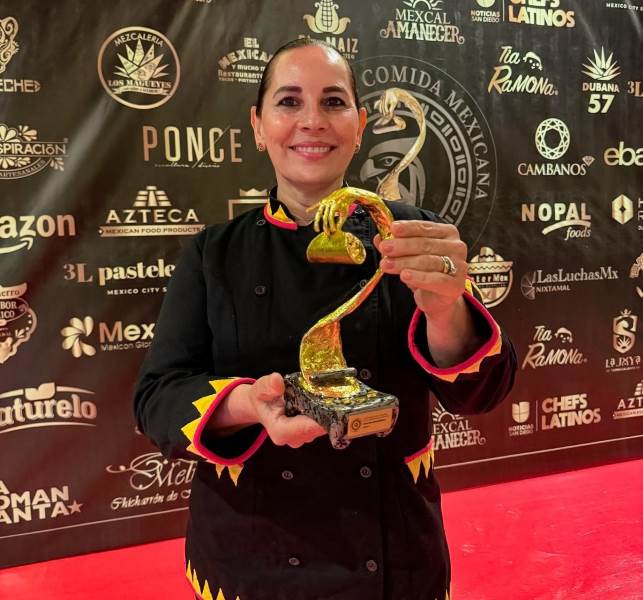 Chef chihuahuense recibió premio internacional en Dubai