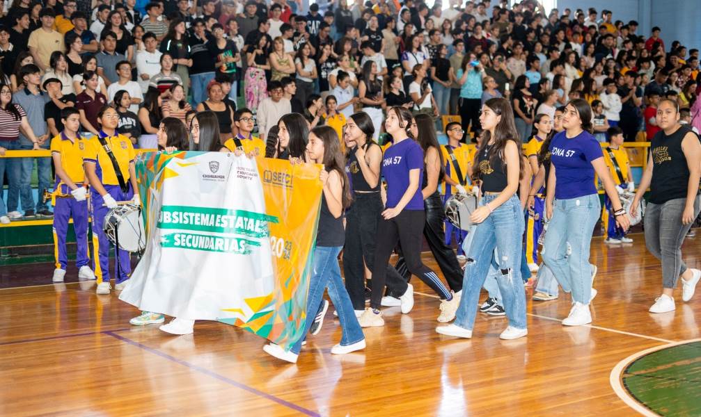 Más de 4 mil estudiantes en Juegos Deportivos de Educación Básica