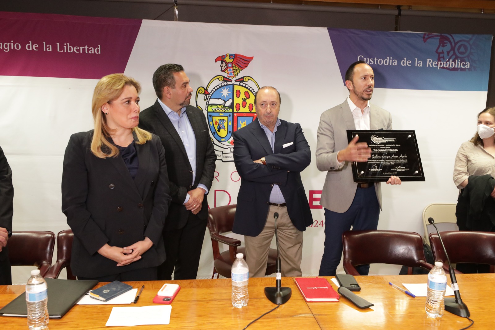 Asume Rogelio González Alcocer la coordinación de la Mesa de Seguridad y Justicia.