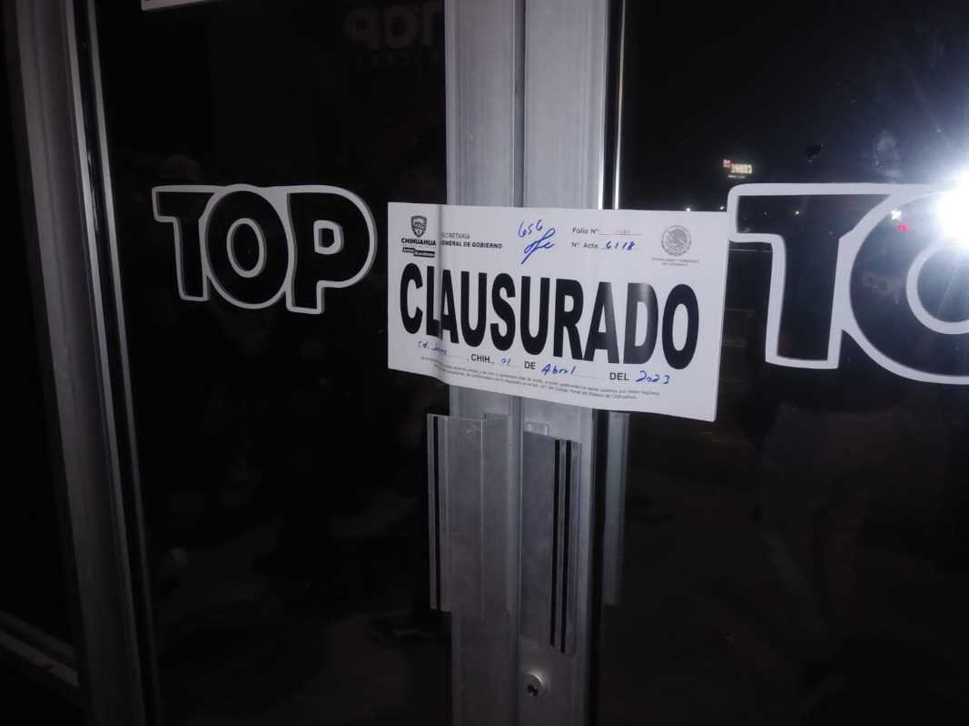Clausuran 11 bares en ciudad Juárez