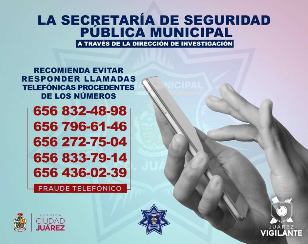 Mantiene la SSPM campaña contra fraude telefónico