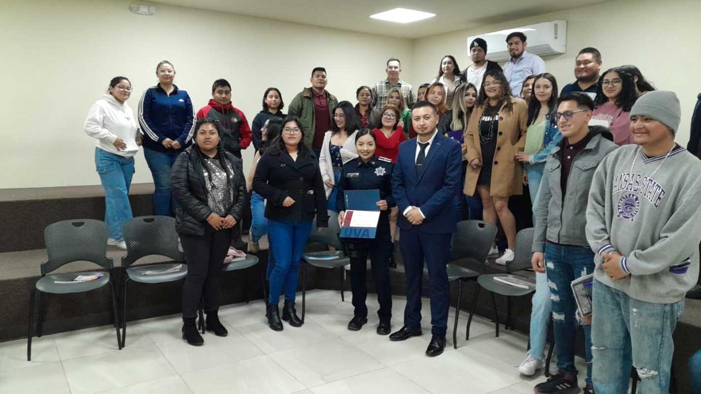 Difunde SSPM programa “Juárez Vigilante” en estudiantes